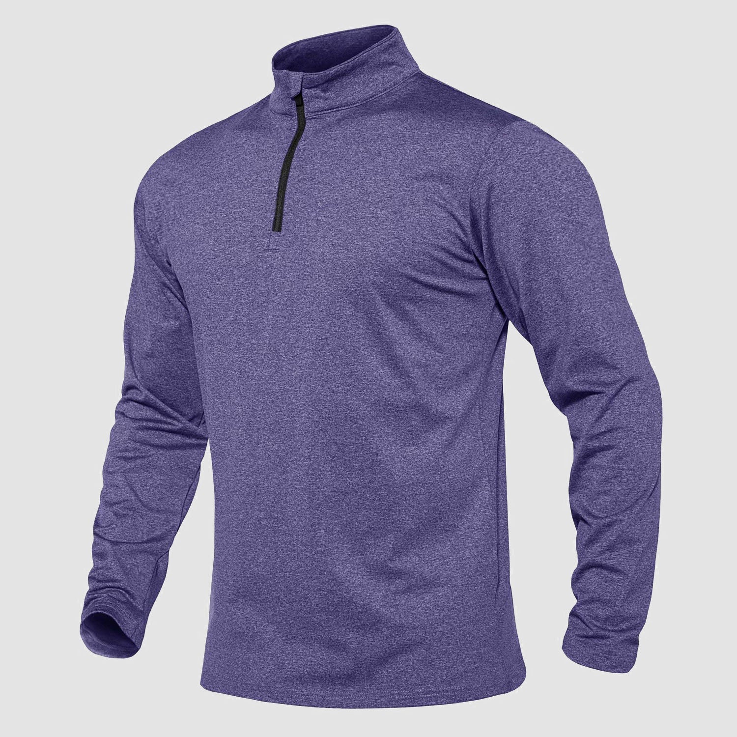 ActiveWear | Men's Long Sleeve Athletic Shirt with Breathable Fleece | Lightweight Comfort for All Seasons 11