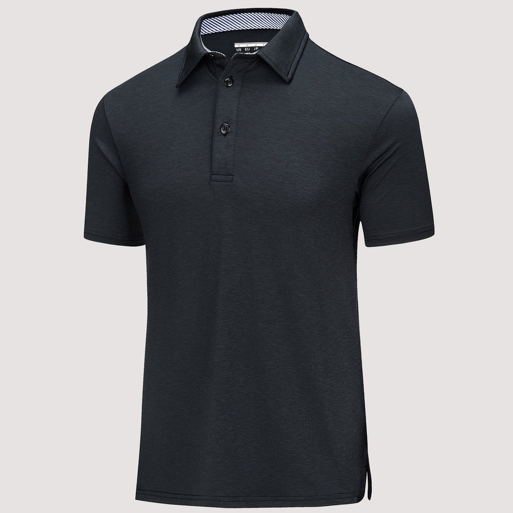 ActiveWear | Men's Polo Shirt with Quick-Dry Moisture-Wicking Fabric | Comfortable Fit for Outdoor Activities 0