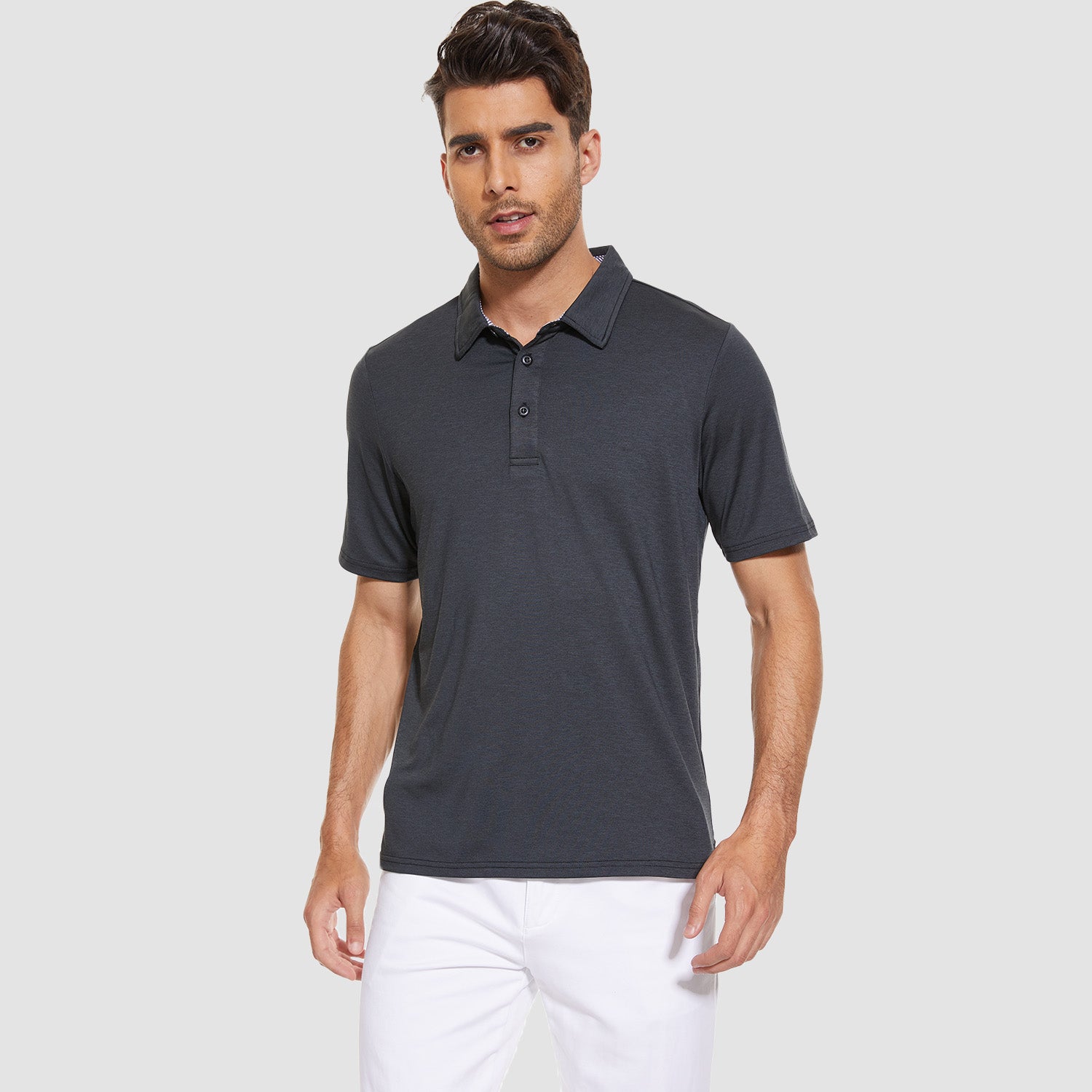 ActiveWear | Men's Polo Shirt with Quick-Dry Moisture-Wicking Fabric | Comfortable Fit for Outdoor Activities 4