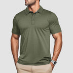 ActiveWear | Men's Polo Shirt with Quick-Dry Moisture-Wicking Fabric | Comfortable Fit for Outdoor Activities 8