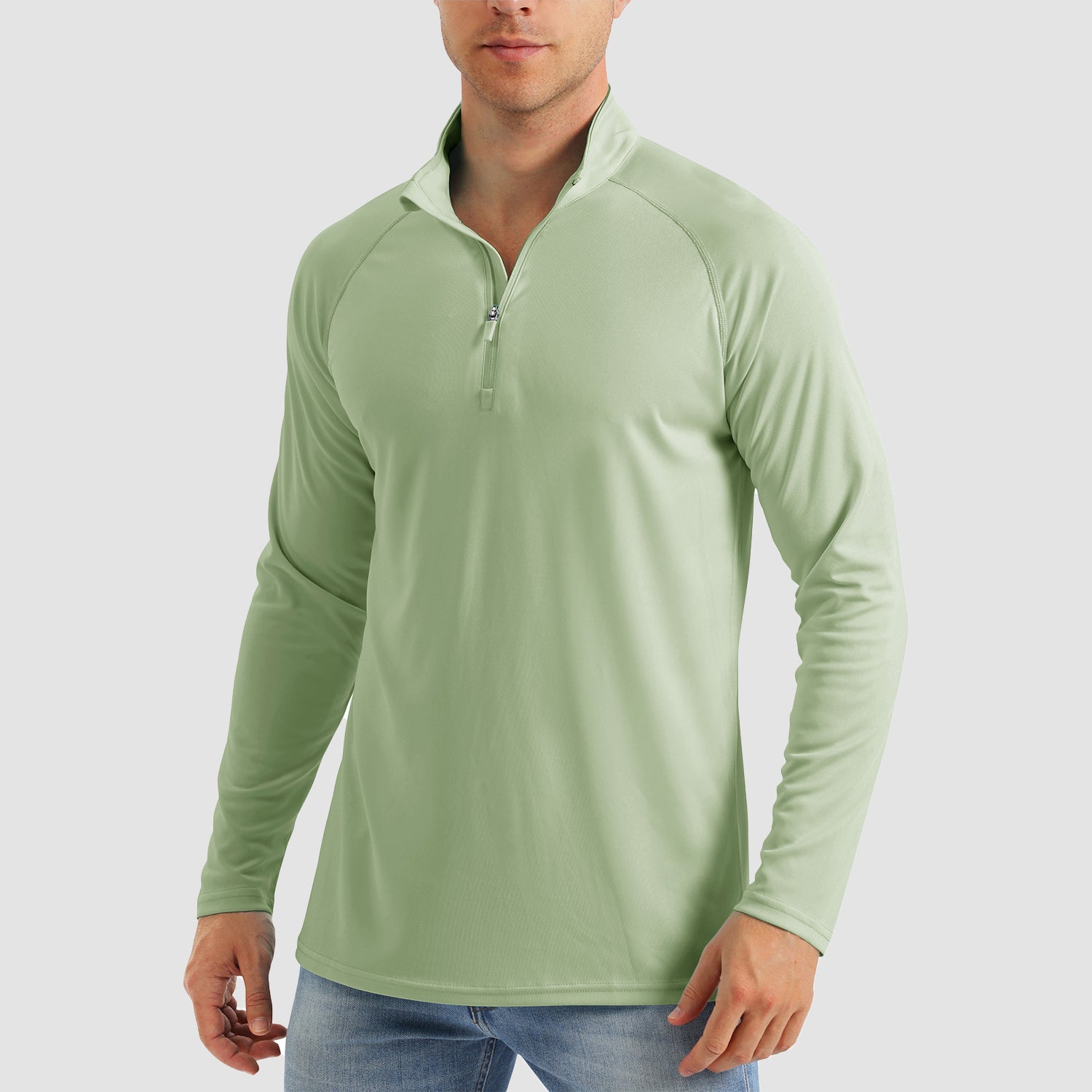 Active Essentials | Men's Long Sleeve Sun Shirt with UPF 50+ Protection | Lightweight and Breathable for Outdoor Activities 13