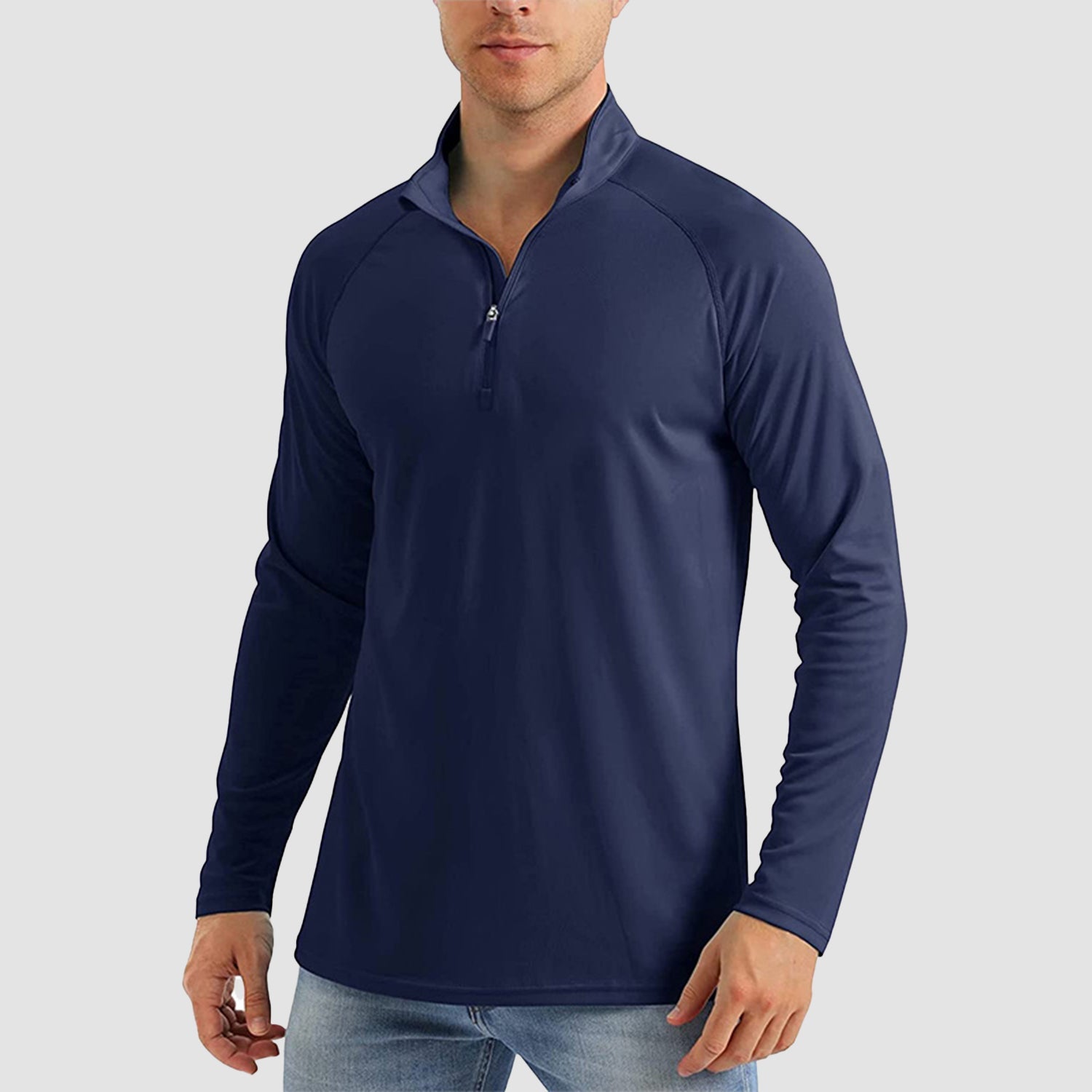 Active Essentials | Men's Long Sleeve Sun Shirt with UPF 50+ Protection | Lightweight and Breathable for Outdoor Activities 17