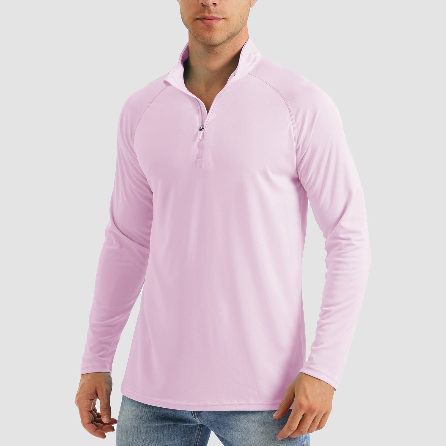 Active Essentials | Men's Long Sleeve Sun Shirt with UPF 50+ Protection | Lightweight and Breathable for Outdoor Activities 22