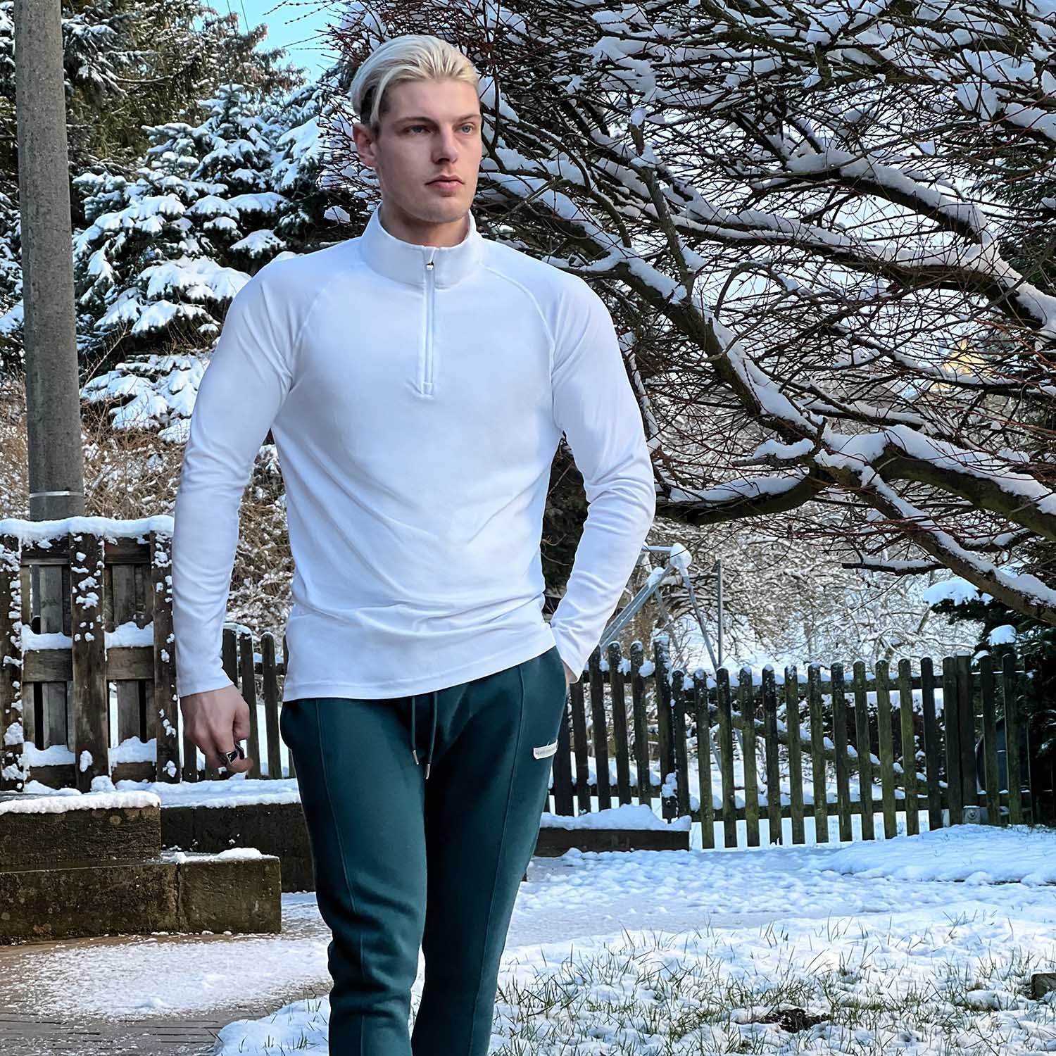 Active Essentials | Men's Long Sleeve Sun Shirt with UPF 50+ Protection | Lightweight and Breathable for Outdoor Activities 8