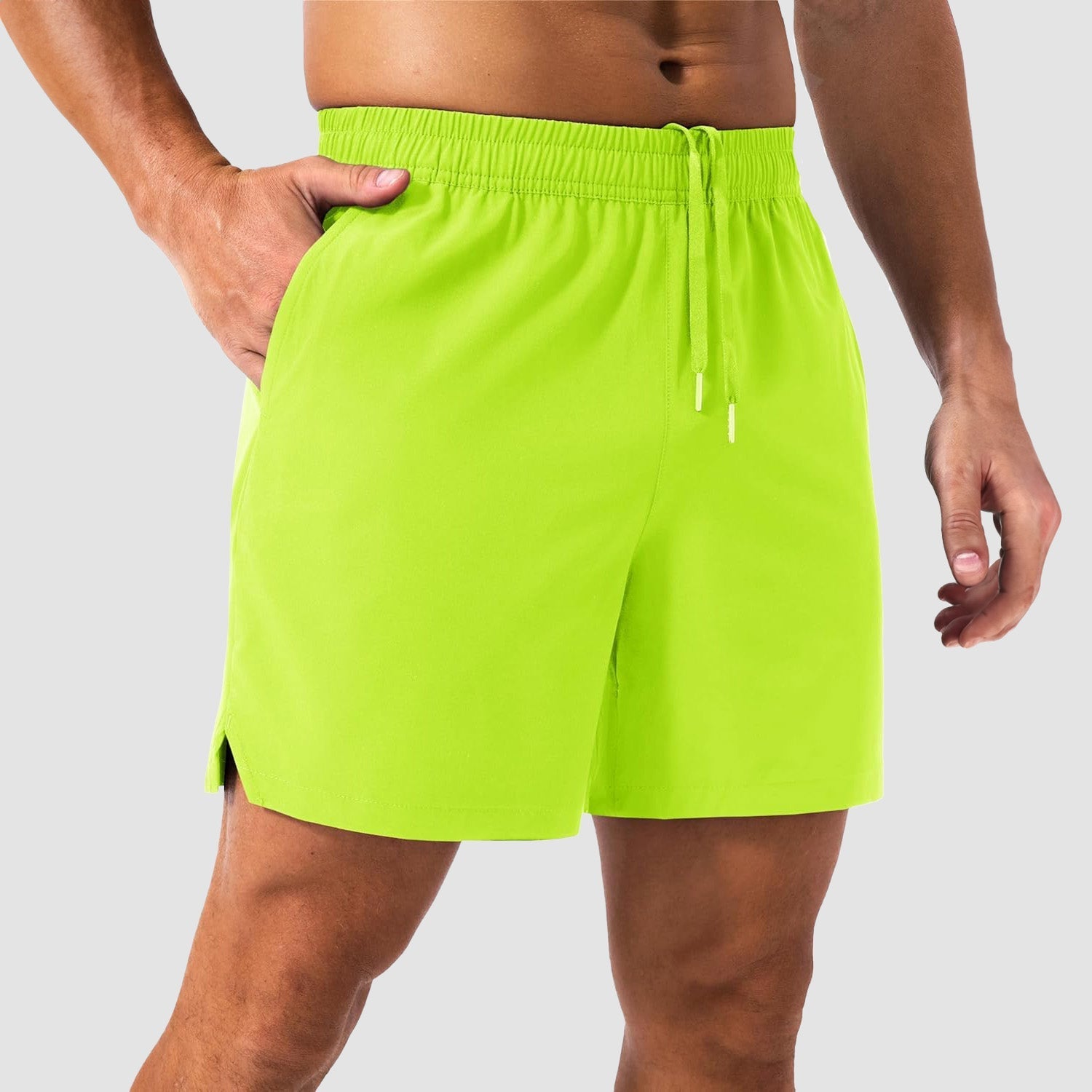 Active Gear | Men's 5 Inch Quick Dry Running Shorts with 3 Pockets | Breathable Fabric for Ultimate Comfort 14