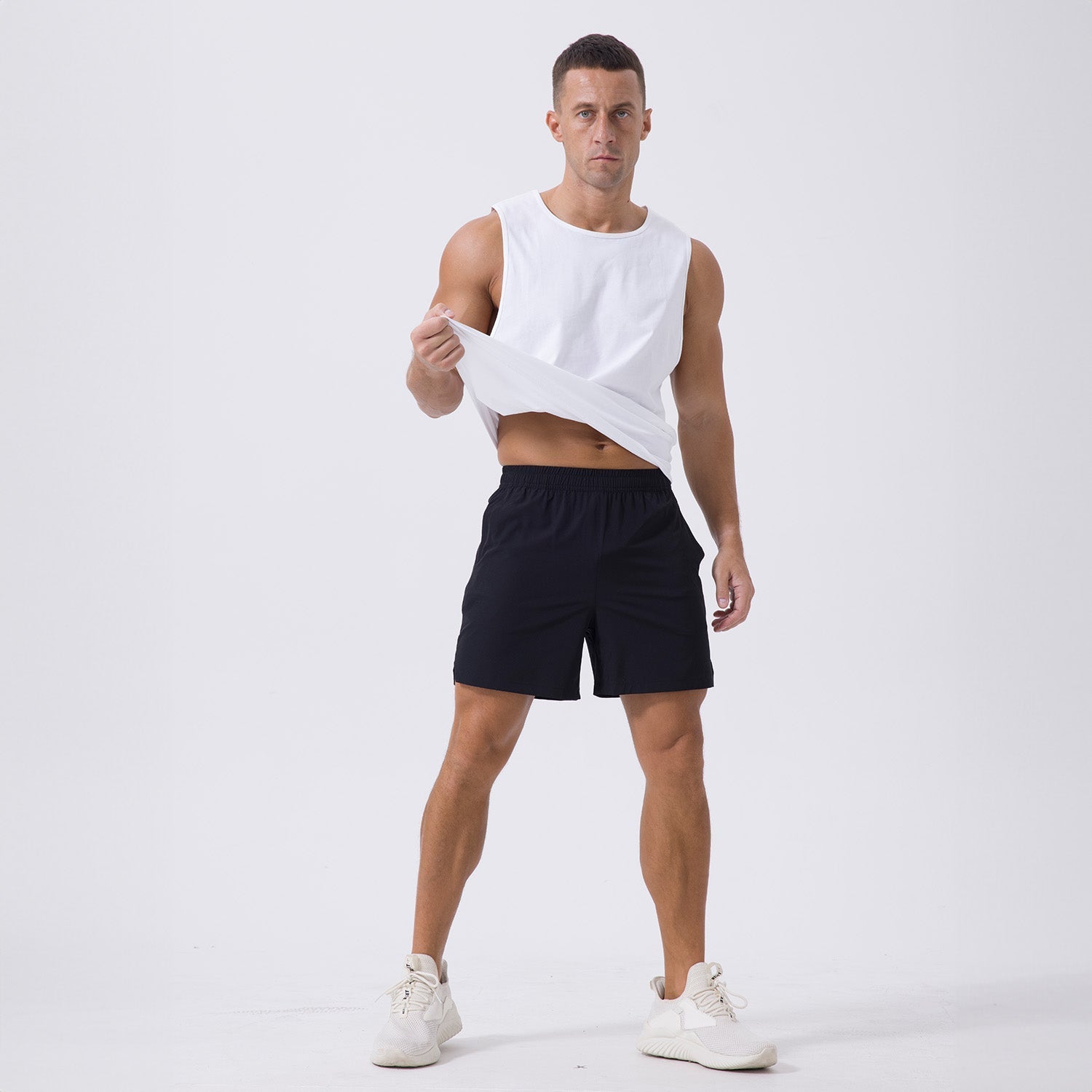 Active Gear | Men's 5 Inch Quick Dry Running Shorts with 3 Pockets | Breathable Fabric for Ultimate Comfort 6