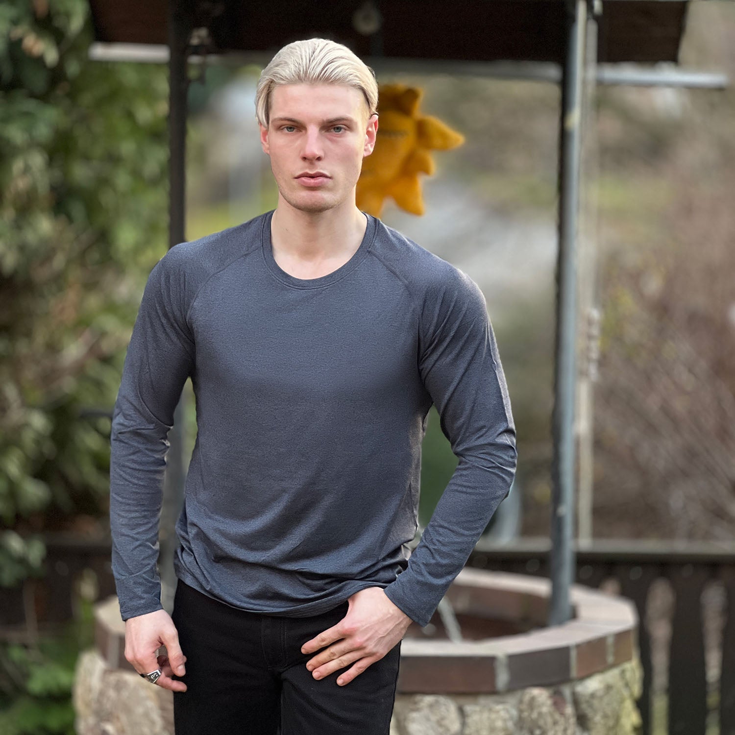 Active Gear | Men's Quick-Dry Long Sleeve Shirt with UPF 80+ Protection | Comfortable Fit for Outdoor Adventures 1