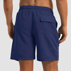 Active Swimwear | Men's Swim Trunks with Quick-Dry Fabric & Mesh Lining | Multi-Pocket Design for Beach Comfort 2