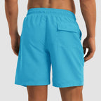 Active Swimwear | Men's Swim Trunks with Quick-Dry Fabric & Mesh Lining | Multi-Pocket Design for Beach Comfort 4