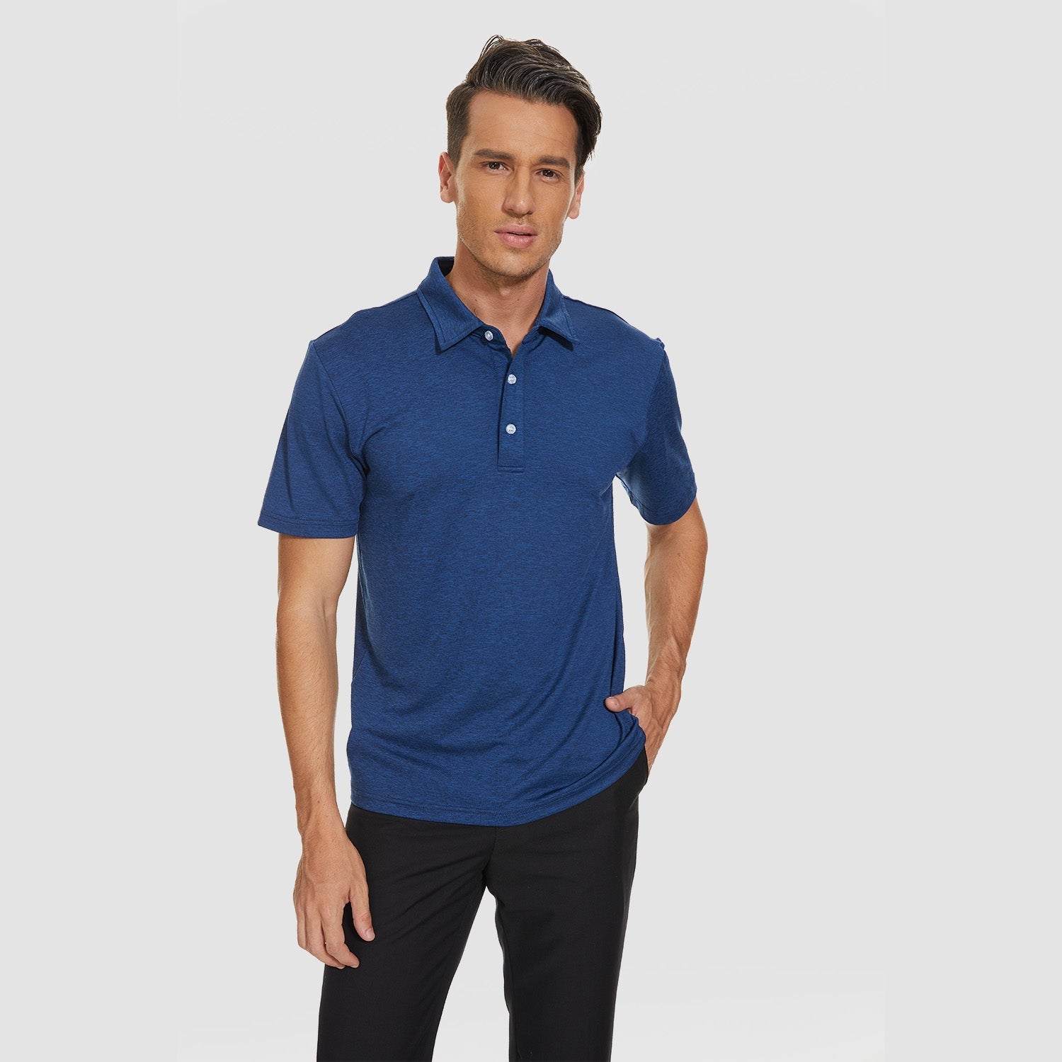 Active Wear Collection | Men's Polo Shirt with Quick-Dry Fabric | Moisture-Wicking Design for All-Day Comfort 6