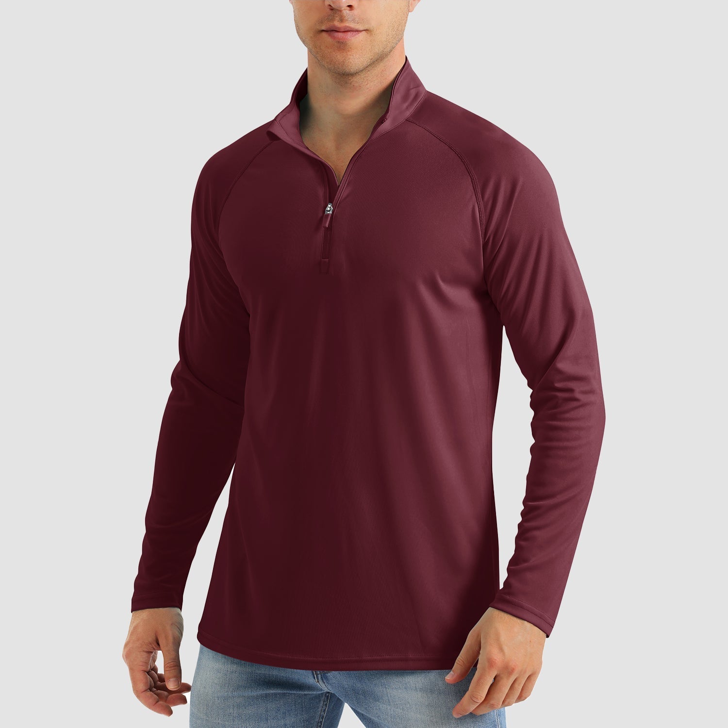 Activewear Collection | Men's Long Sleeve Sun Shirt with UPF 50+ Protection | Lightweight & Breathable for Outdoor Comfort 11