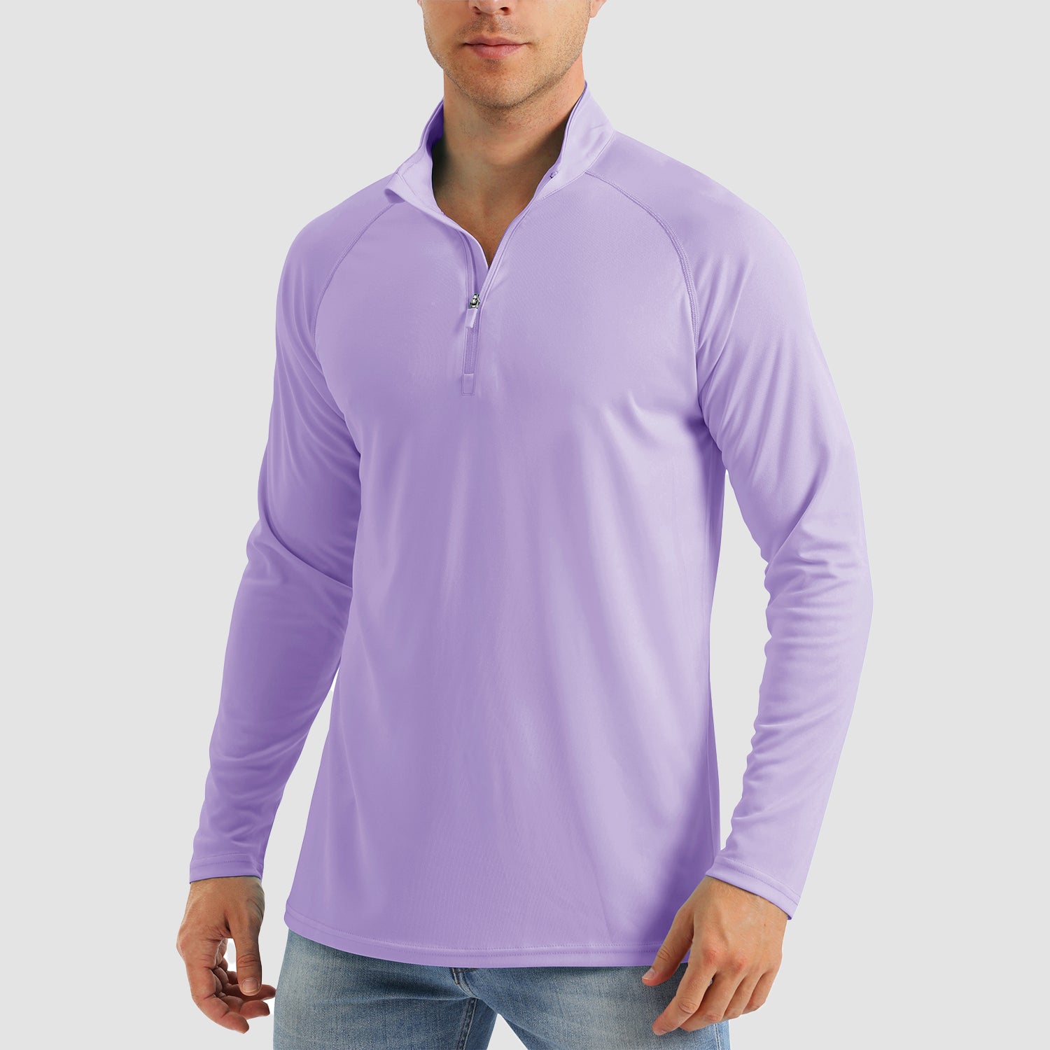 Activewear Collection | Men's Long Sleeve Sun Shirt with UPF 50+ Protection | Lightweight & Breathable for Outdoor Comfort 21