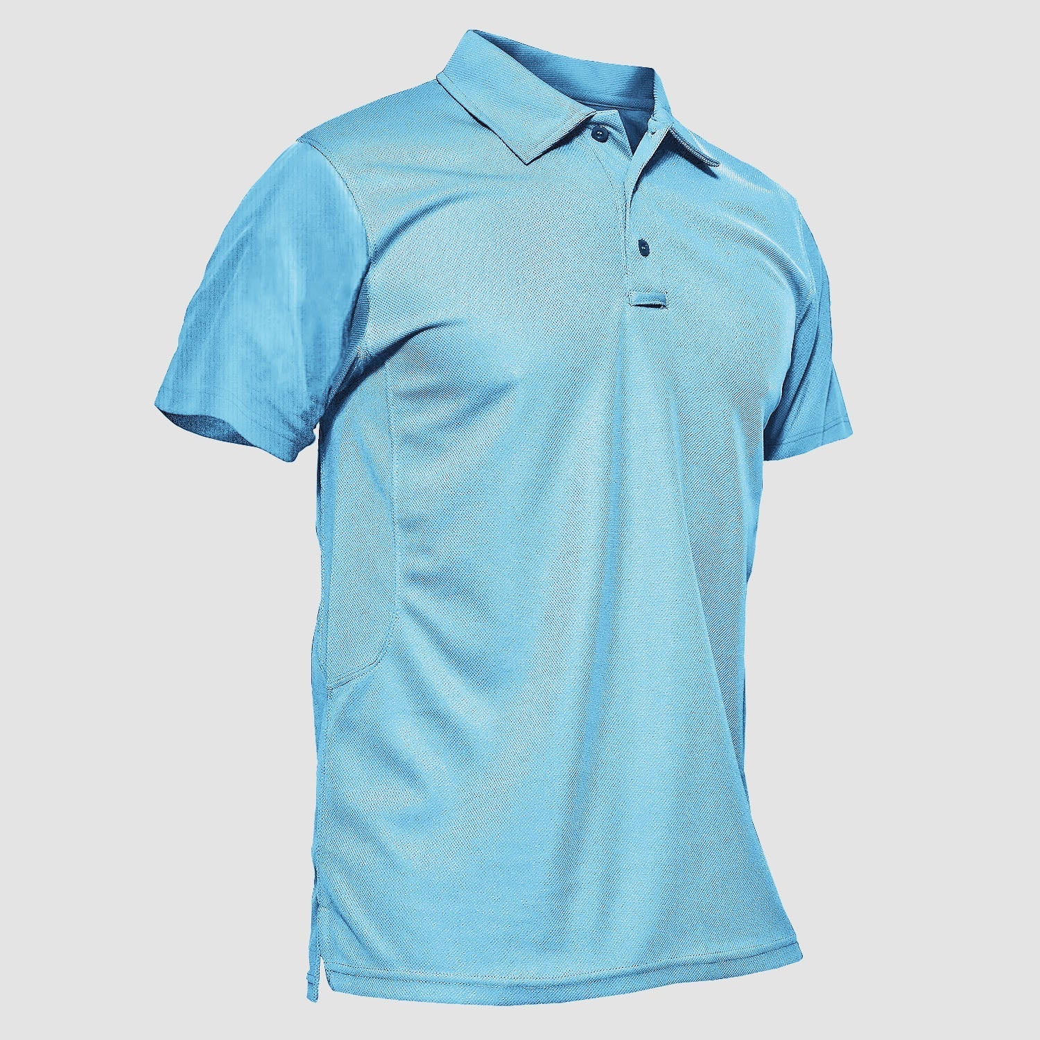 Activewear Collection | Men's Polo Shirt with Quick Dry Fabric & Dual Pockets | Comfortable for Outdoor Activities 11