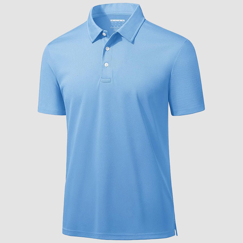 Activewear Collection | Men's Polo Shirt with Quick Dry Moisture-Wicking Fabric | Comfortable Fit for Sports and Outdoor Activities 14