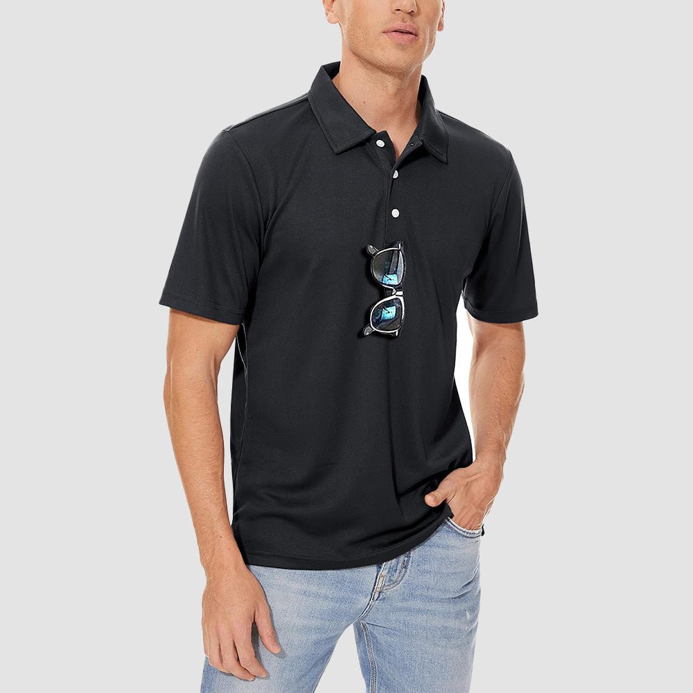 Activewear Collection | Men's Polo Shirt with Quick Dry Moisture-Wicking Fabric | Comfortable Fit for Sports and Outdoor Activities 4