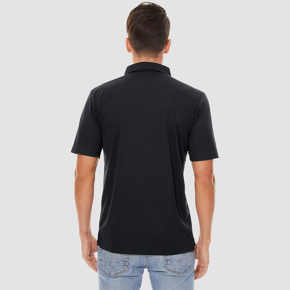 Activewear Collection | Men's Polo Shirt with Quick Dry Moisture-Wicking Fabric | Comfortable Fit for Sports and Outdoor Activities 5