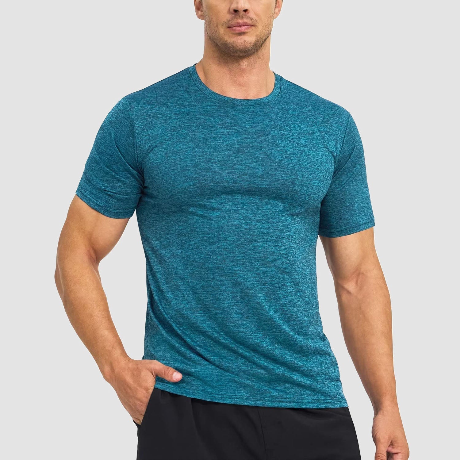 Activewear Essentials | Men's Athletic T-Shirt with Moisture-Wicking Fabric | Lightweight and Breathable for Ultimate Comfort 1