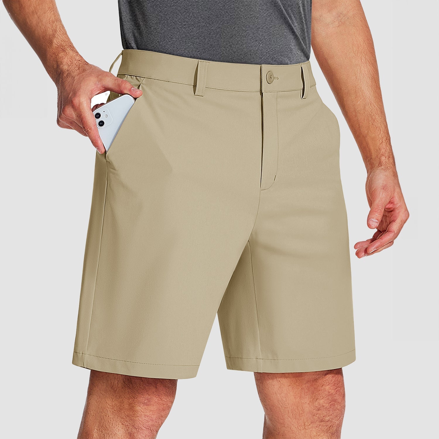 Activewear Essentials | Men's Quick-Dry Golf Shorts with 4-Way Stretch | Comfortable Fit for Outdoor Activities 2