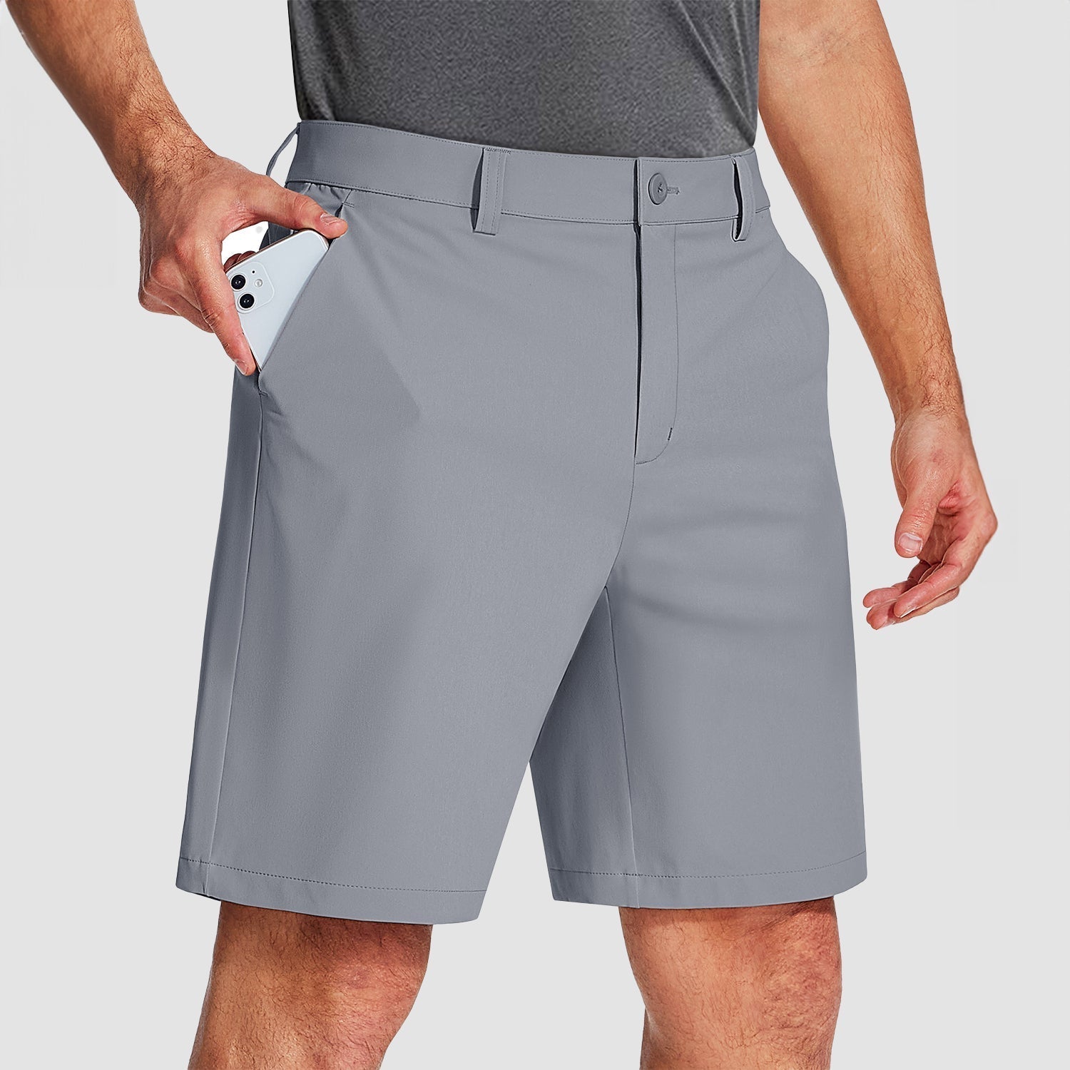 Activewear Essentials | Men's Quick-Dry Golf Shorts with 4-Way Stretch | Comfortable Fit for Outdoor Activities 5