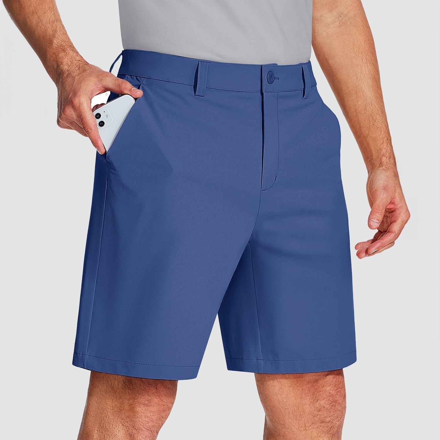 Activewear Essentials | Men's Quick-Dry Golf Shorts with 4-Way Stretch | Comfortable Fit for Outdoor Activities 6