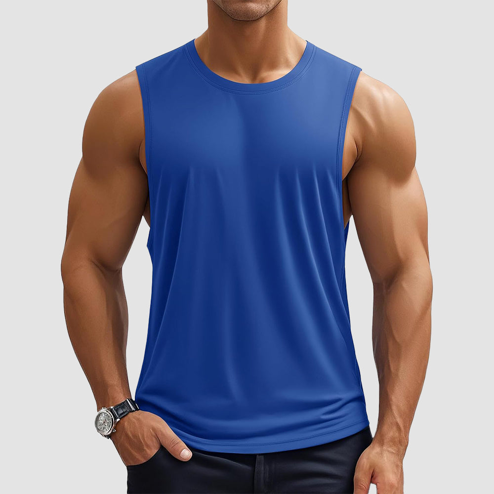 Activewear Essentials | Men's Tank Top with Quick-Dry Fabric | Lightweight Sleeveless Gym Shirt for Ultimate Comfort 6