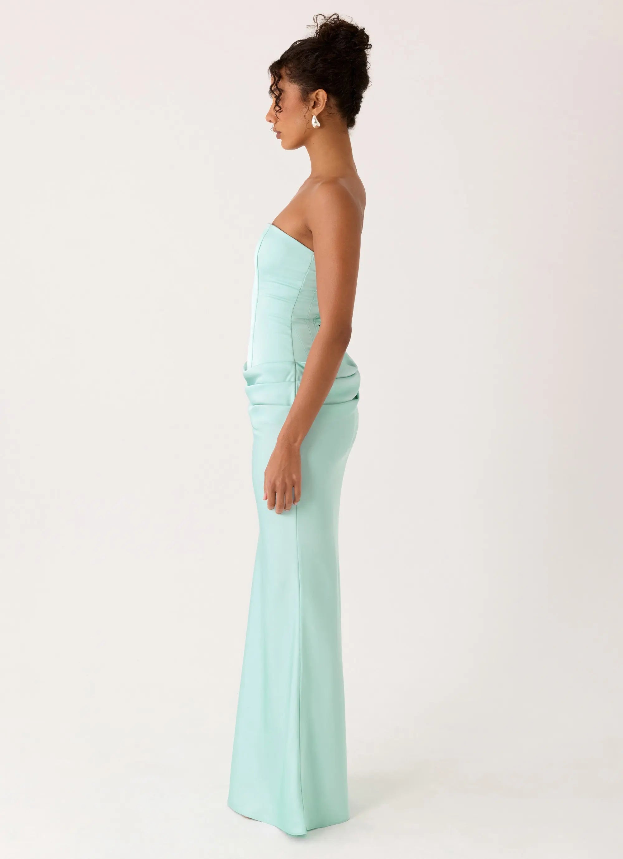 Women's Adara Collection | Corset Maxi Dress with Lace-Up Back | Elegant Long Dress for Stunning Silhouettes - Women's | 2
