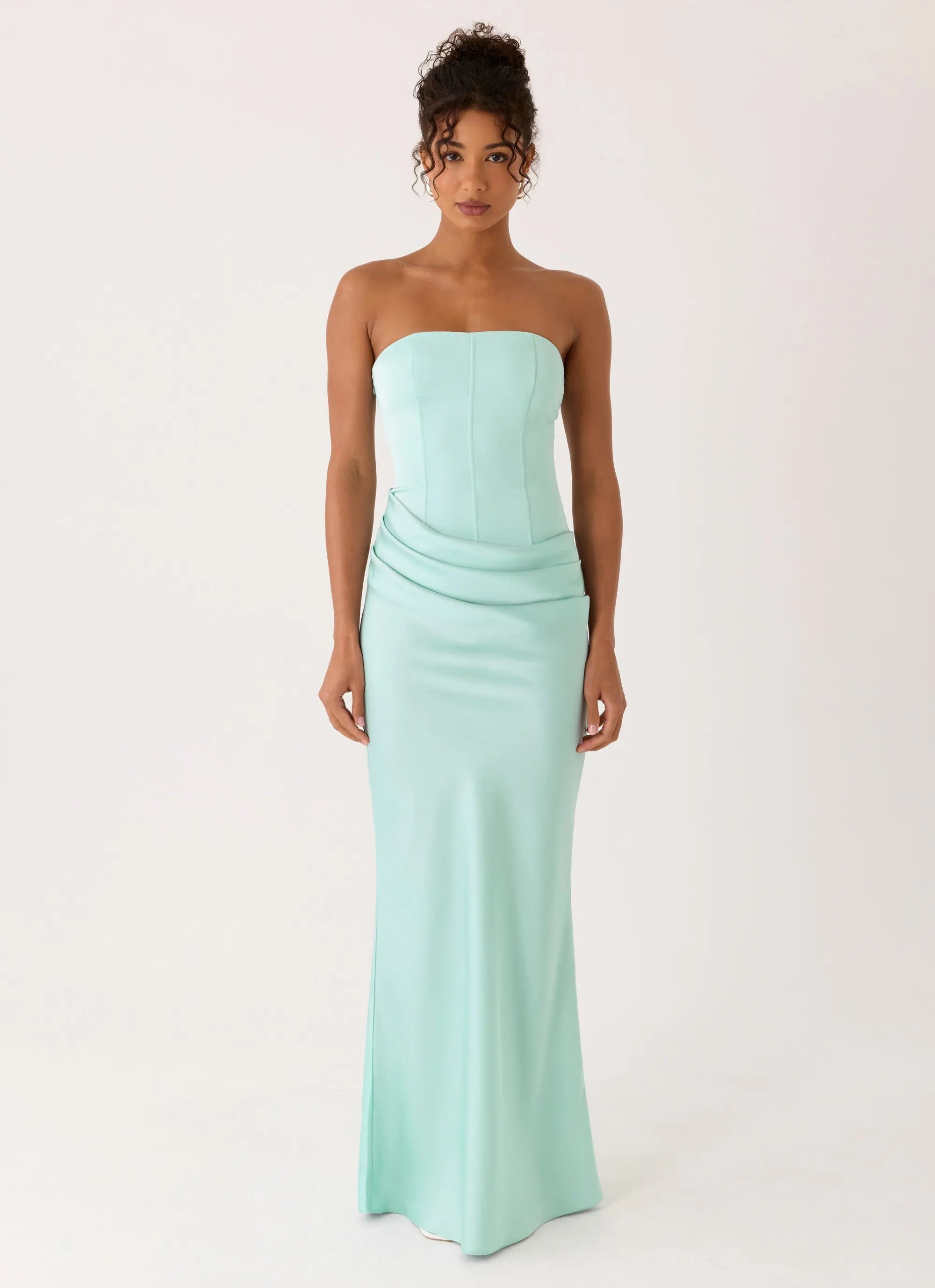 Women's Adara Collection | Corset Maxi Dress with Lace-Up Back | Elegant Long Dress for Stunning Silhouettes - Women's | 4