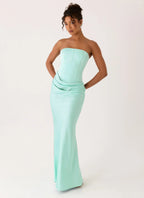 Women's Adara Collection | Corset Maxi Dress with Lace-Up Back | Elegant Long Dress for Stunning Silhouettes - Women's | 5