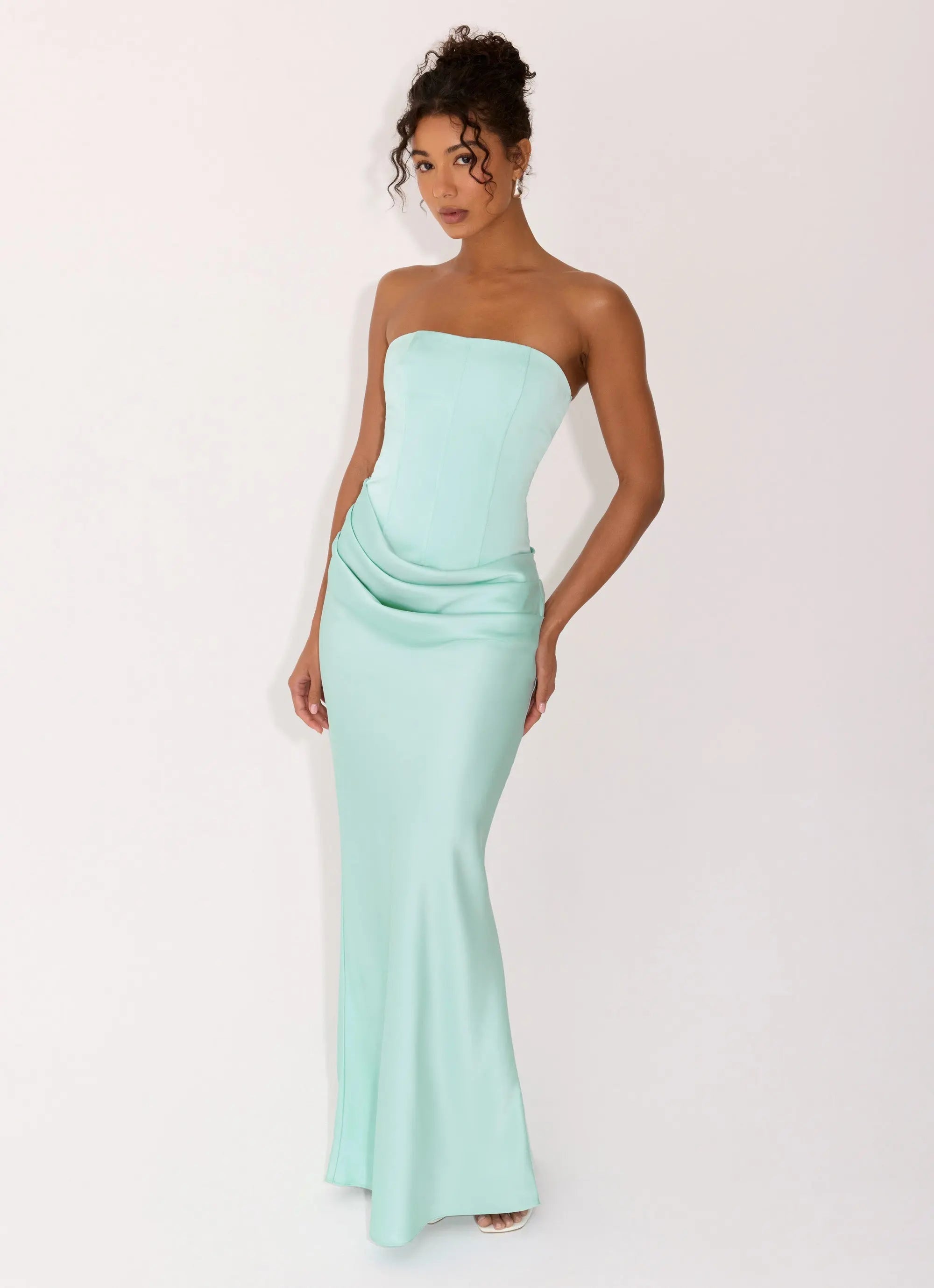 Women's Adara Collection | Corset Maxi Dress with Lace-Up Back | Elegant Long Dress for Stunning Silhouettes - Women's | 7
