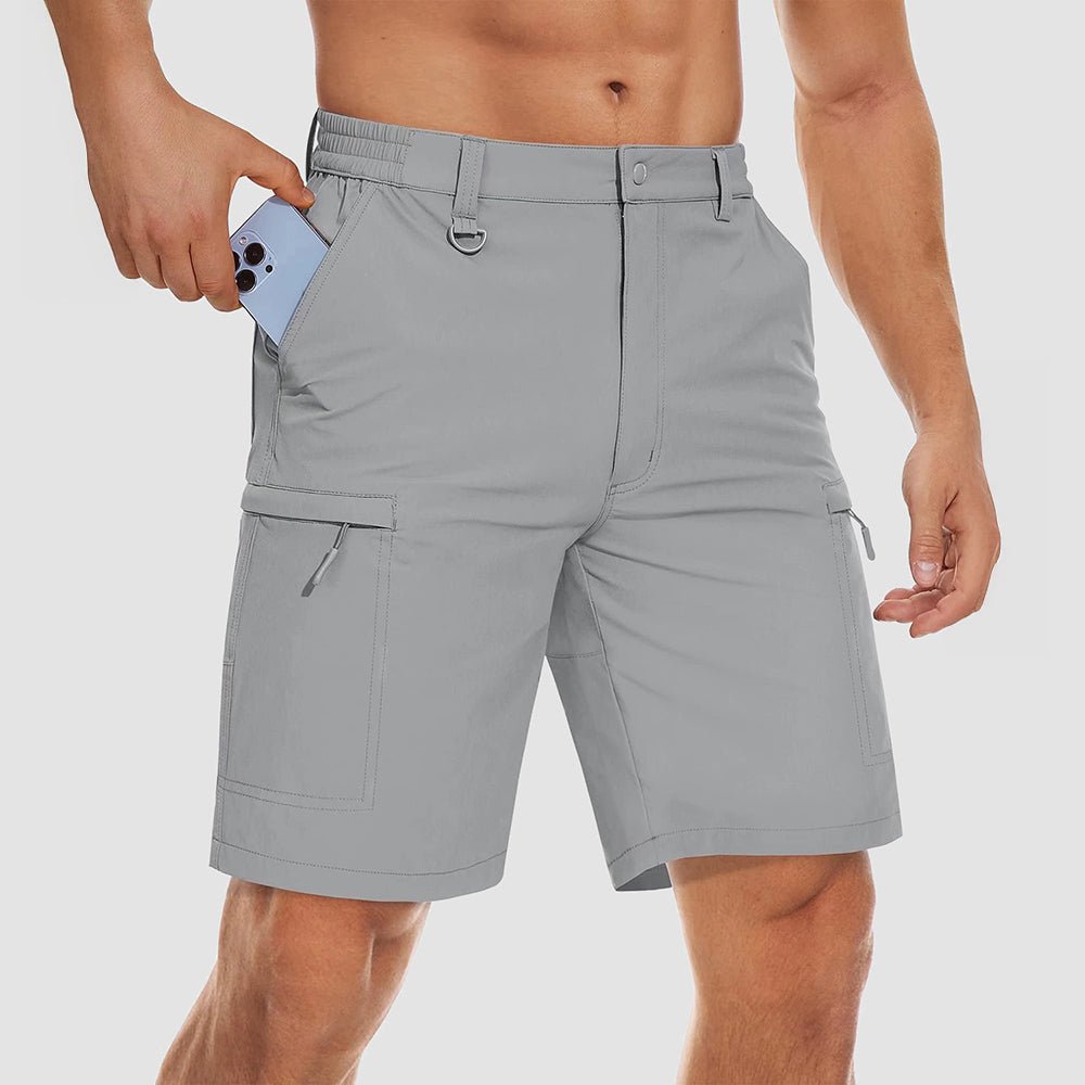 Adventure Gear | Men's Quick-Dry Hiking Shorts with Water-Repellent Fabric | Lightweight and Functional for Outdoor Comfort 17