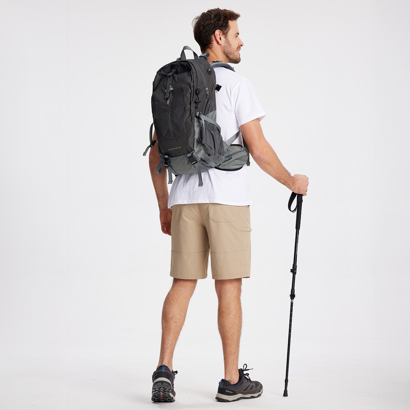 Adventure Gear | Men's Quick-Dry Hiking Shorts with Water-Repellent Fabric | Lightweight and Functional for Outdoor Comfort 4