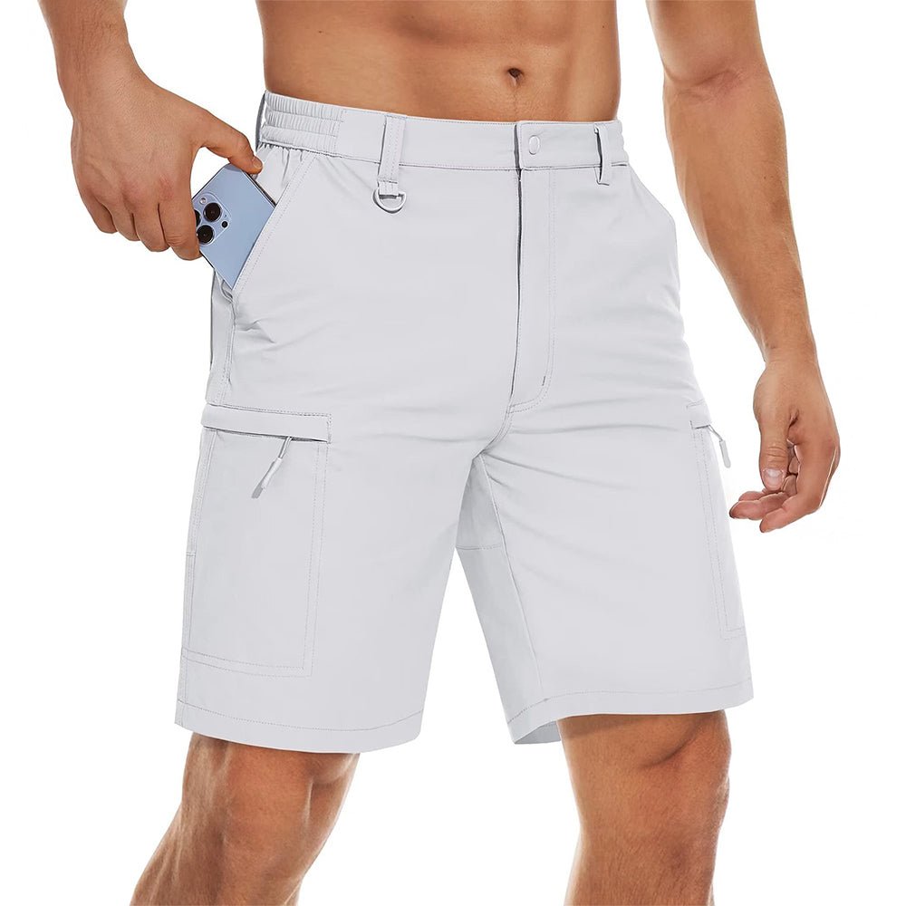 Adventure Gear | Men's Quick-Dry Hiking Shorts with Water-Repellent Fabric | Lightweight and Functional for Outdoor Comfort 8
