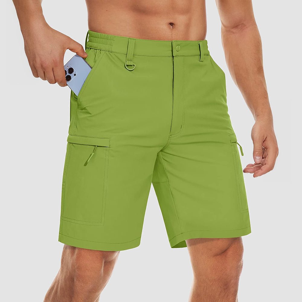 Adventure Gear | Men's Quick-Dry Hiking Shorts with Water-Repellent Fabric | Lightweight and Functional for Outdoor Comfort 9