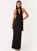Women's Alicia Collection | Black Maxi Dress with Adjustable Straps | Elegant Long Dress for Stunning Evening Style - Wo 0