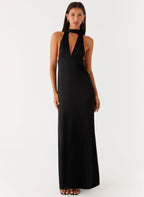 Women's Alicia Collection | Black Maxi Dress with Adjustable Straps | Elegant Long Dress for Stunning Evening Style - Wo 4