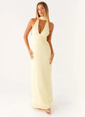 Women's Alicia Collection | Satin Halter Maxi Dress with Adjustable Straps | Elegant Long Dress for Stunning Evening Loo 0