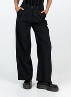 Women's Archer Pants Black Petite | Princess Polly Petite 1
