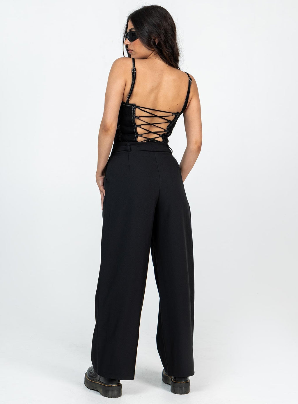 Women's Archer Pants Black Petite | Princess Polly Petite 4