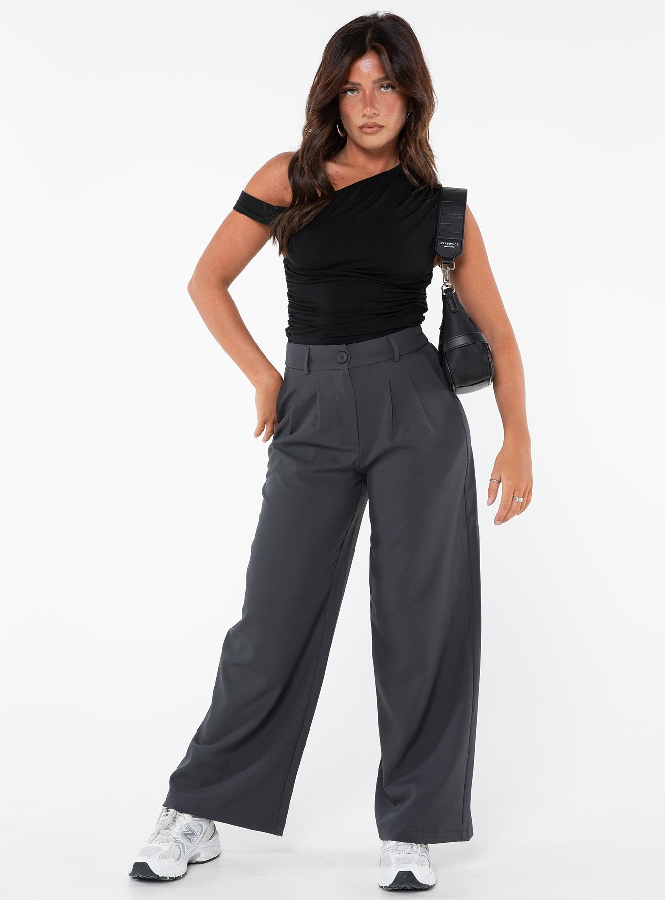 Women's Archer Pants Slate Petite | Princess Polly Petite 2