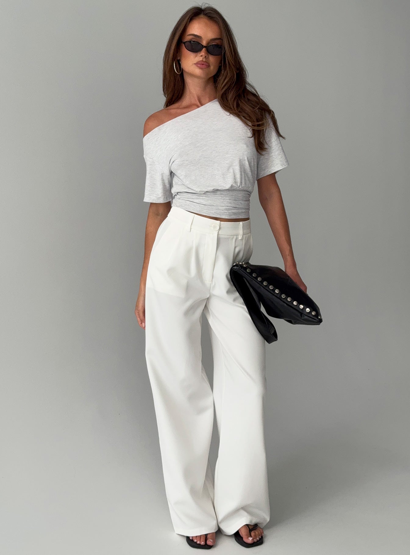 Women's Archer Pants White Petite | Princess Polly Petite 7