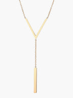Ava | Stylish Minimalist Titanium Steel Necklace 2