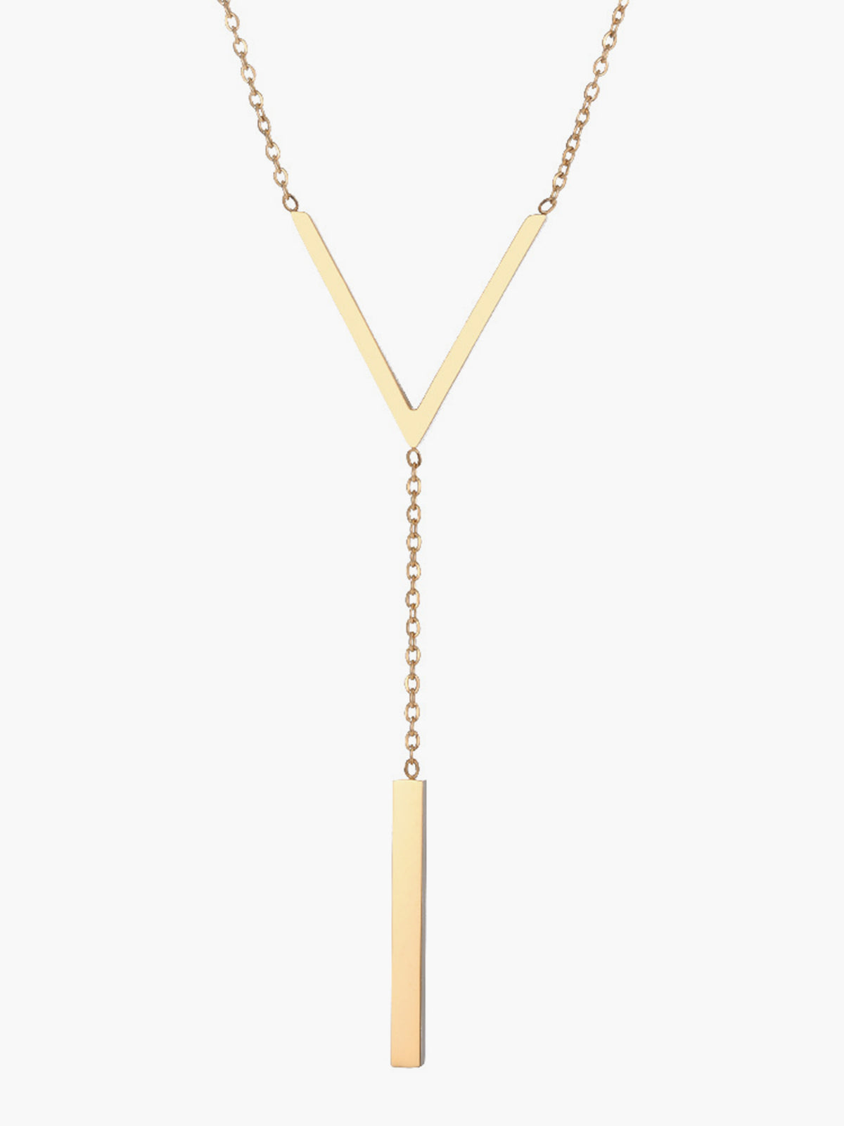 Ava | Stylish Minimalist Titanium Steel Necklace 2