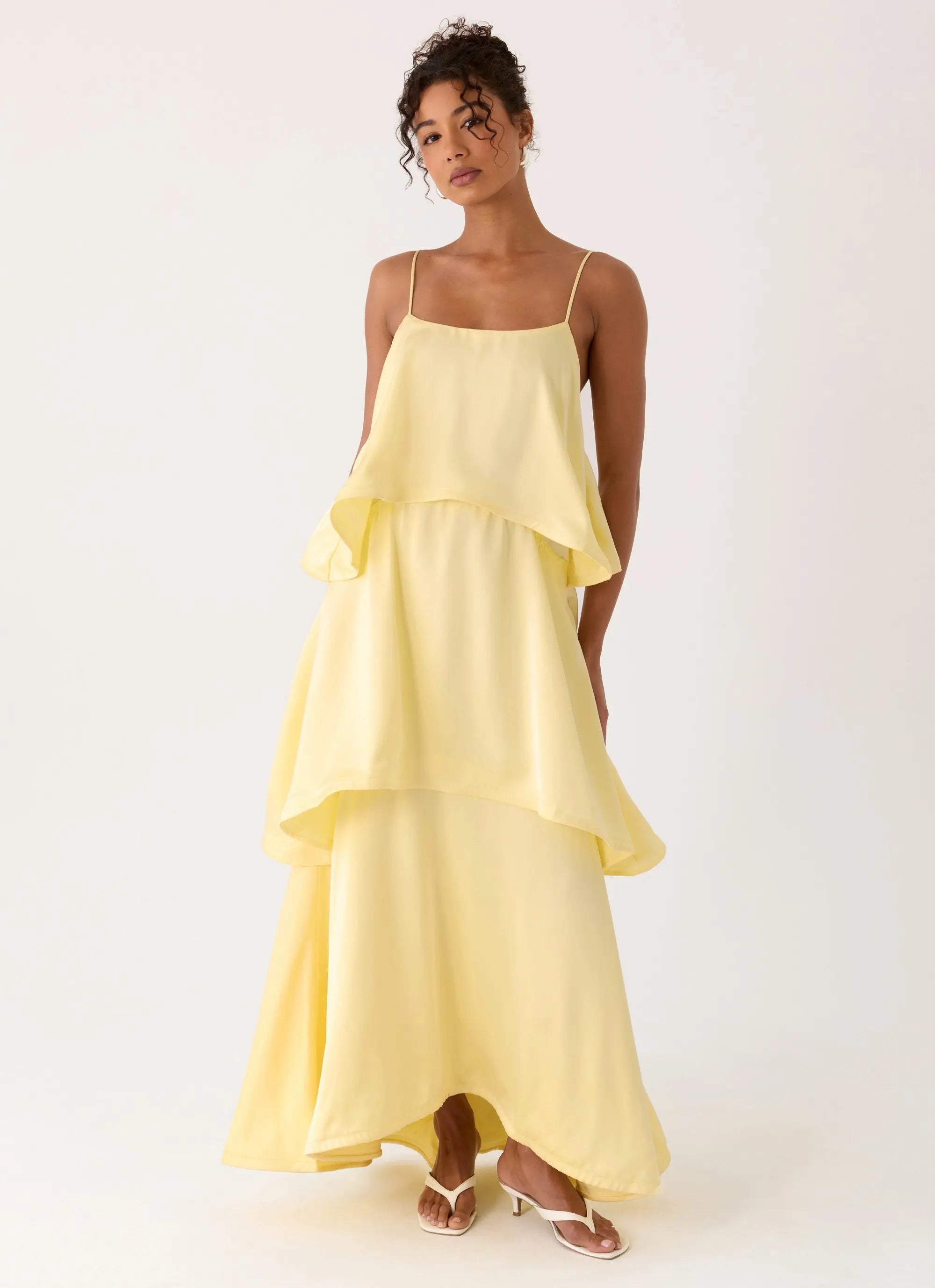 Women's Becka Collection | Maxi Dress for Women with Adjustable Straps & Flared Skirt | Elegant Long Dress for Effortles 3