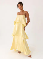 Women's Becka Collection | Maxi Dress for Women with Adjustable Straps & Flared Skirt | Elegant Long Dress for Effortles 7