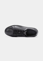 Women's Black Minimal Leather Sneaker 2