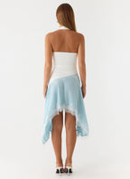 Women's Brionee Collection | Midi Dress with Halter Neckline & Chiffon Skirt | Elegant Day-to-Night Wear - Women's | Hal 4
