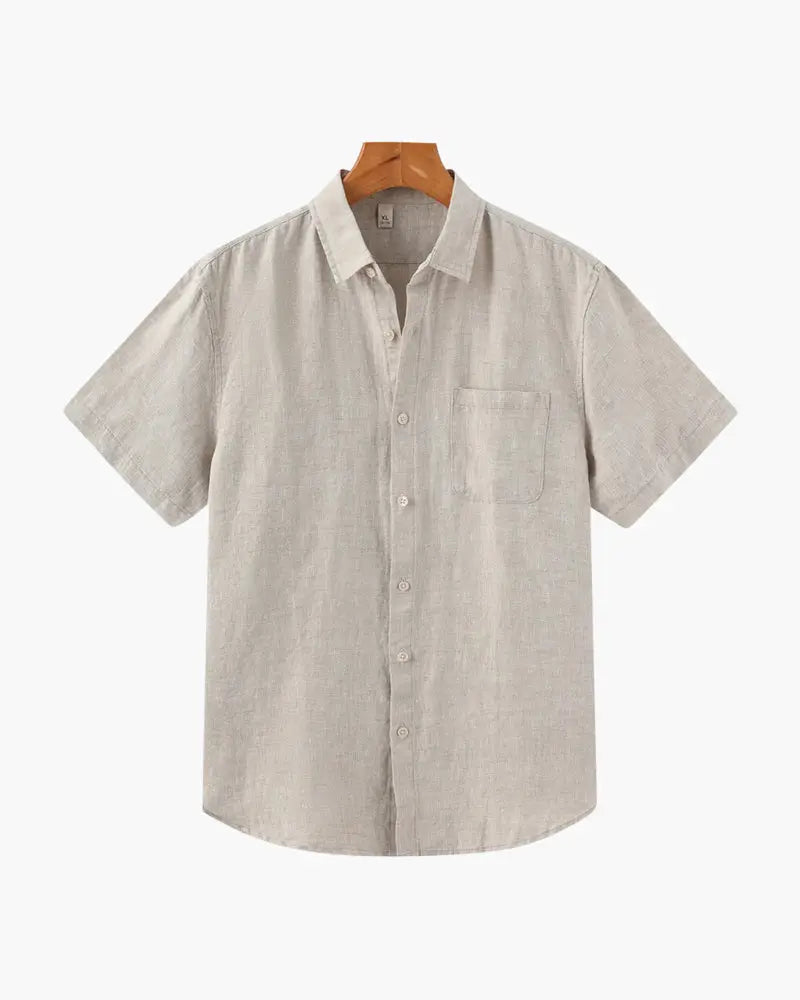 Women's Cape Town - Linen Shirt (Shortsleeve) 0