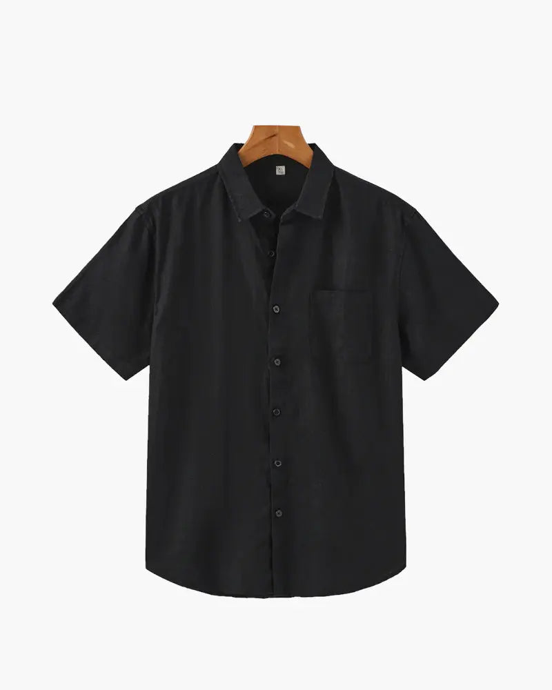 Women's Cape Town - Linen Shirt (Shortsleeve) 10