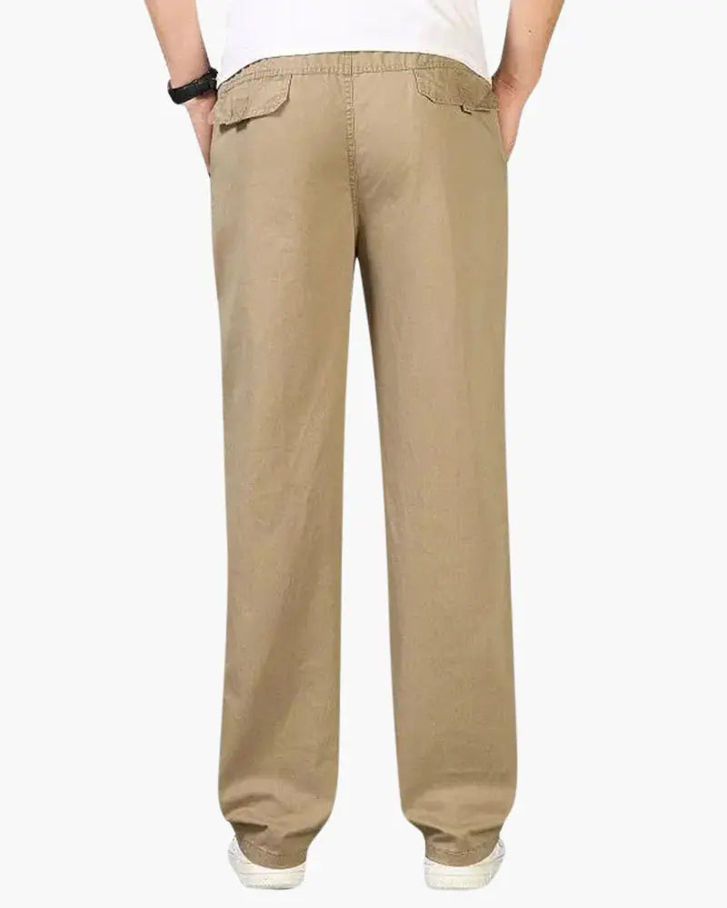 Women's Capri Cotton Pantalon | Relaxed-fit design for enhanced comfort. 3