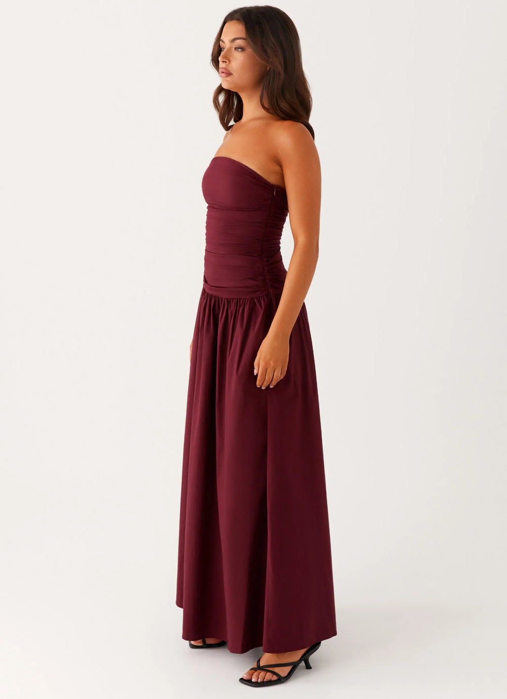 Women's Carmel | Maxi Dress for Women with Strapless Design & Flared Skirt | Elegant Long Dress for Sophisticated Style  2